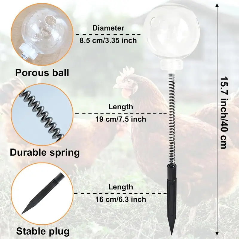 Chicken Peck Toy Slow Feeder