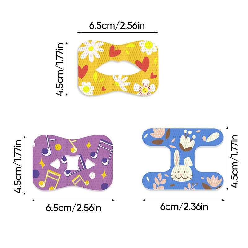 Universal anti-snoring patch for children