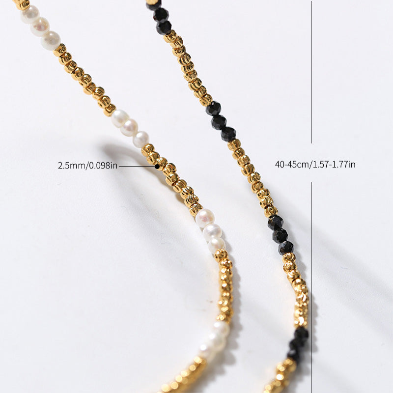 Twilight Golden Beans Necklace