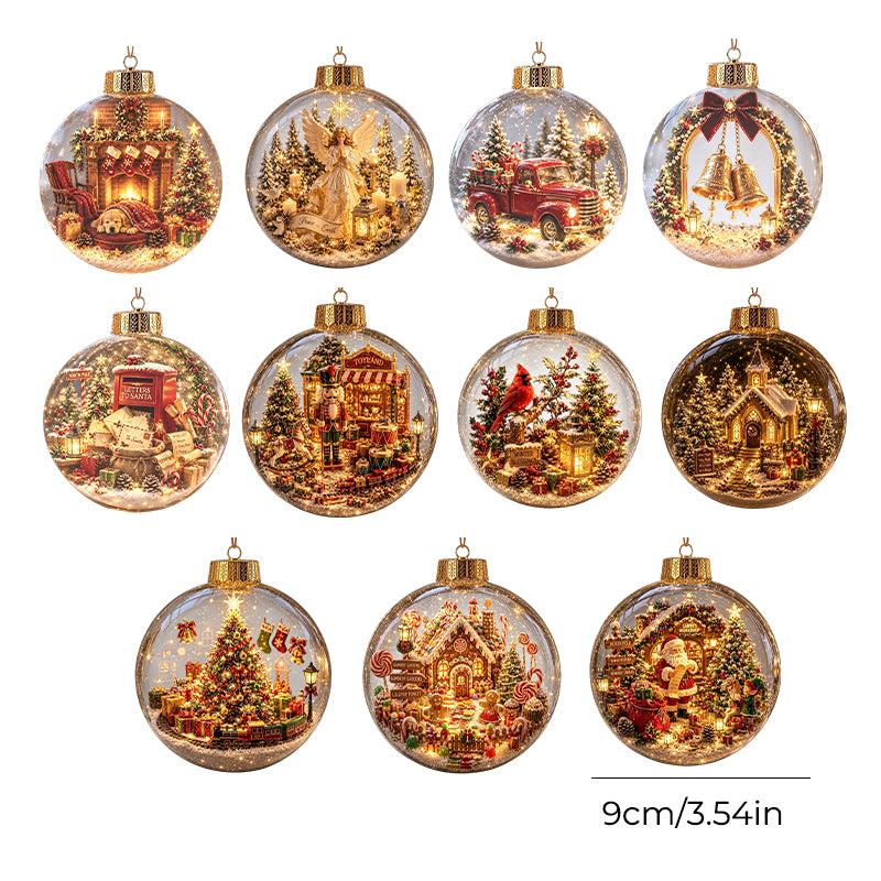 Glowing Christmas Story Ornament