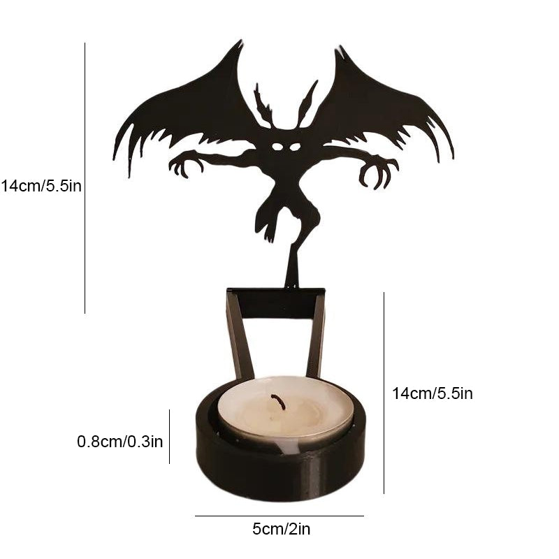 Halloween candle holder