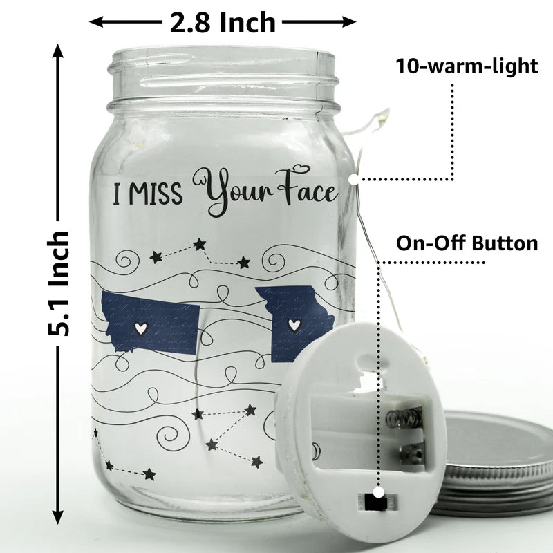 Personalized Mason Jar Light