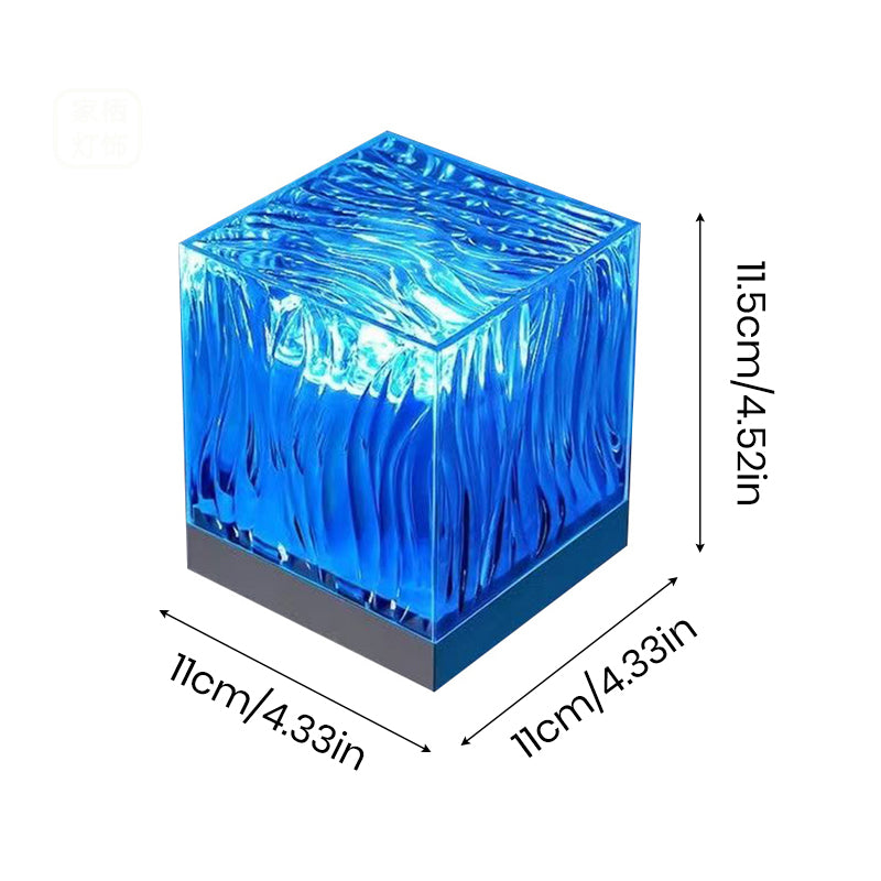 Flame Northern Lights Rotating Mood Light