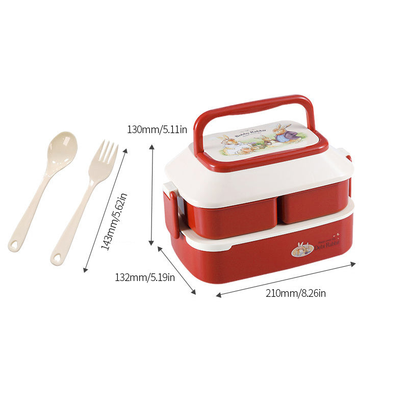 Cute Bunny Kids Lunch Box