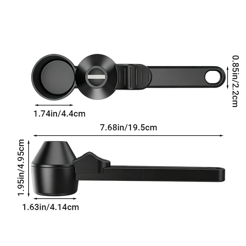 3-in-1 Coffee Measuring Spoon with Funnel & Leveler