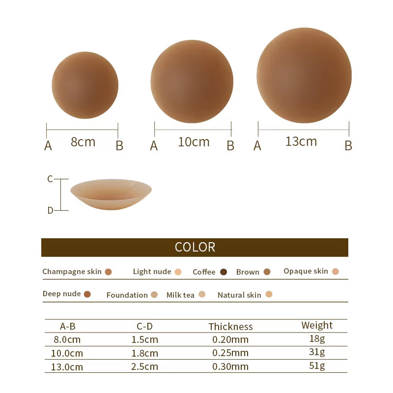 Semi-Silicone Nipple Cover