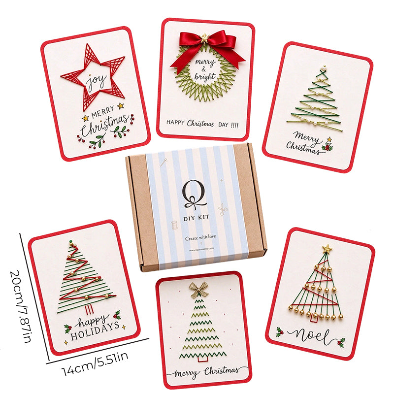 Merry Christmas Greeting Card DIY Kit