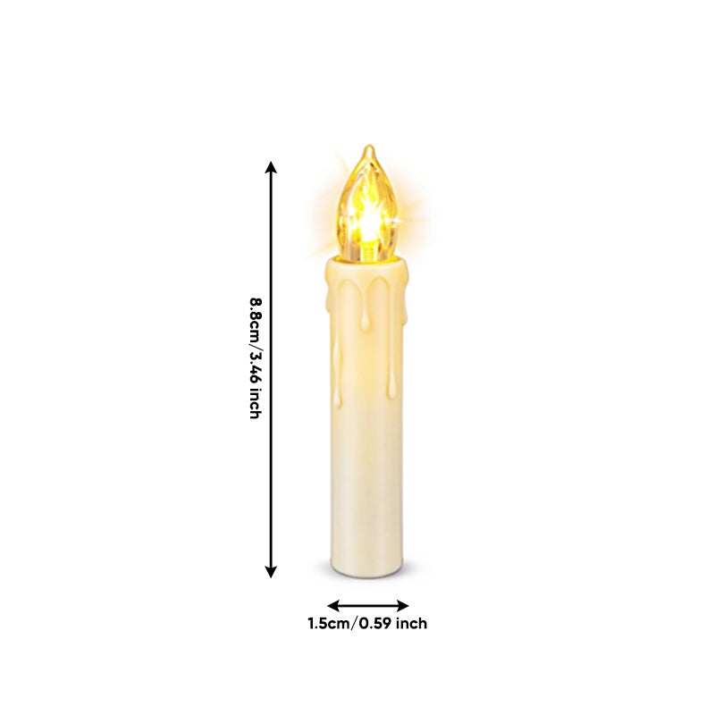 LED Flameless Christmas Candle Lights with Remote Control