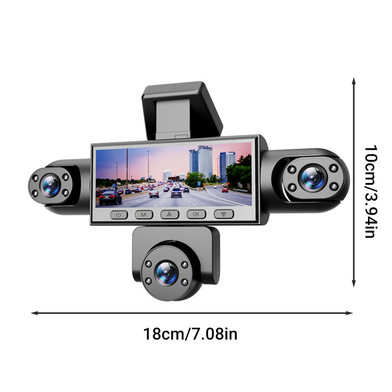 5-Channel 360° Dash Cam