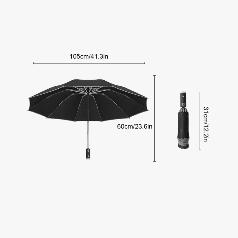 Vehicle-mounted Rain Or Shine Dual-purpose Folding Automatic Umbrella