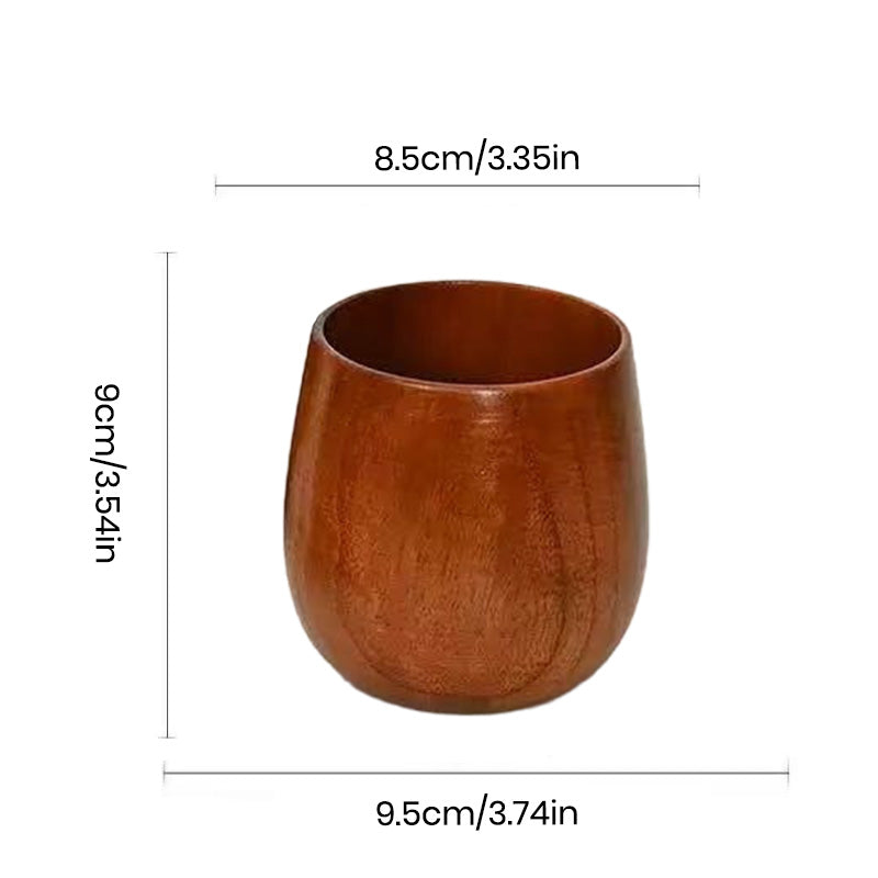 Carbonized Wooden Cup