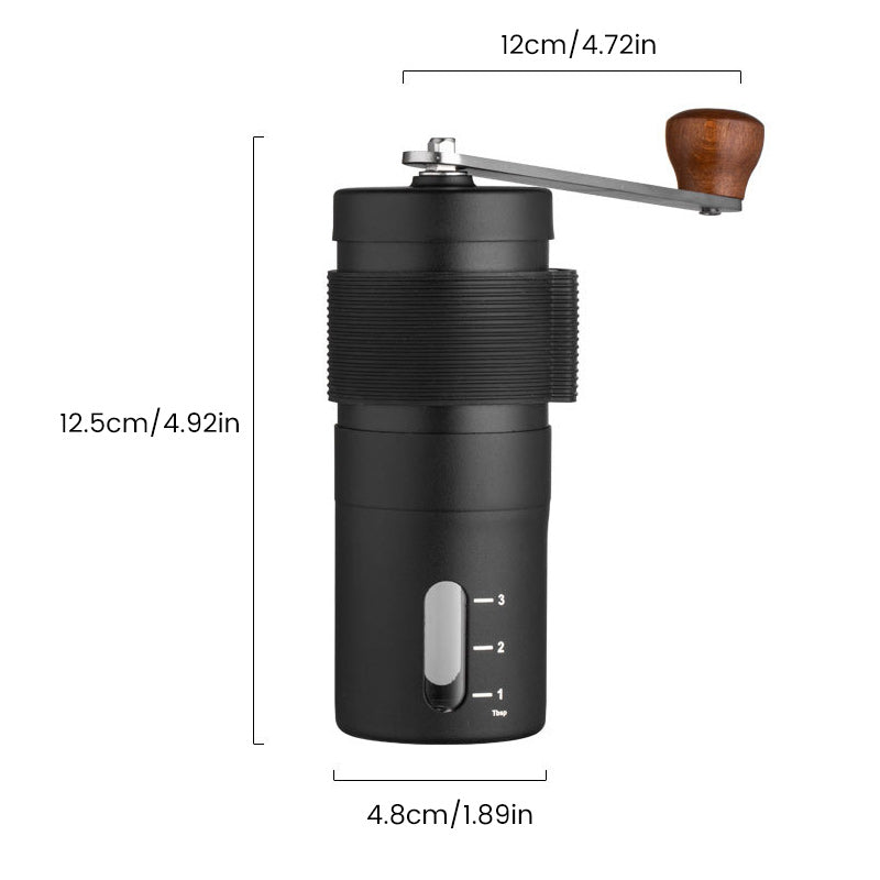 Portable Hand Cranked Coffee Machine