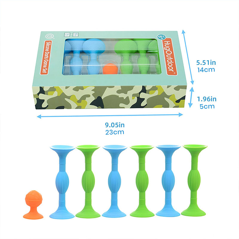 7Pcs Double-Heade Suction Cup Game Set