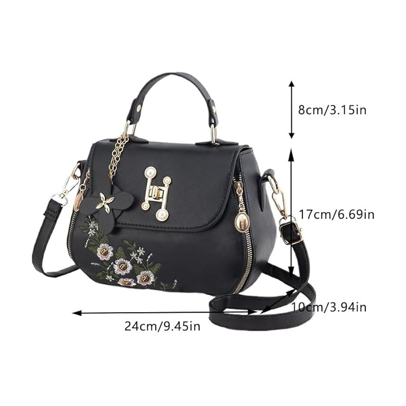 Fashion Embroidered Bucket Bag