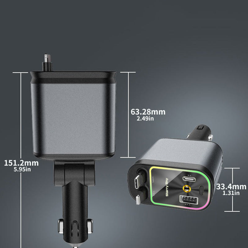 Car Charger with Starlight