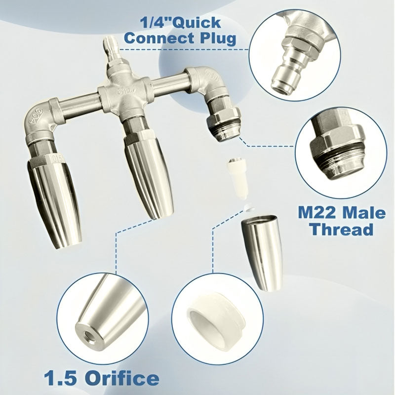 Pressure Washer Triper Turbo Nozzle