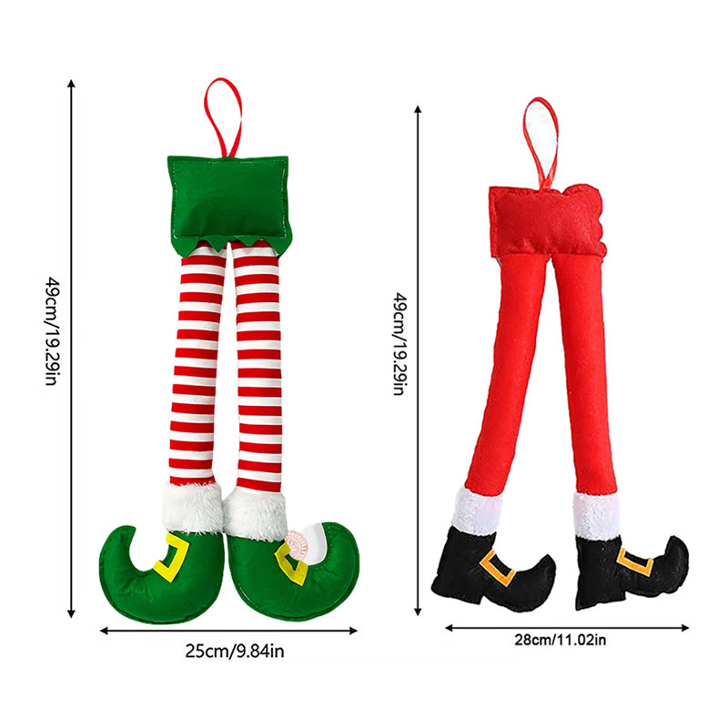 Hanging Santa Legs