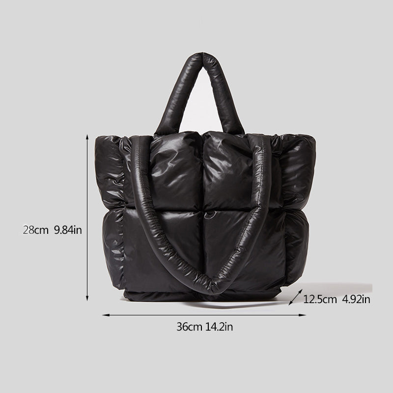 Women Padded Quilted Handbag