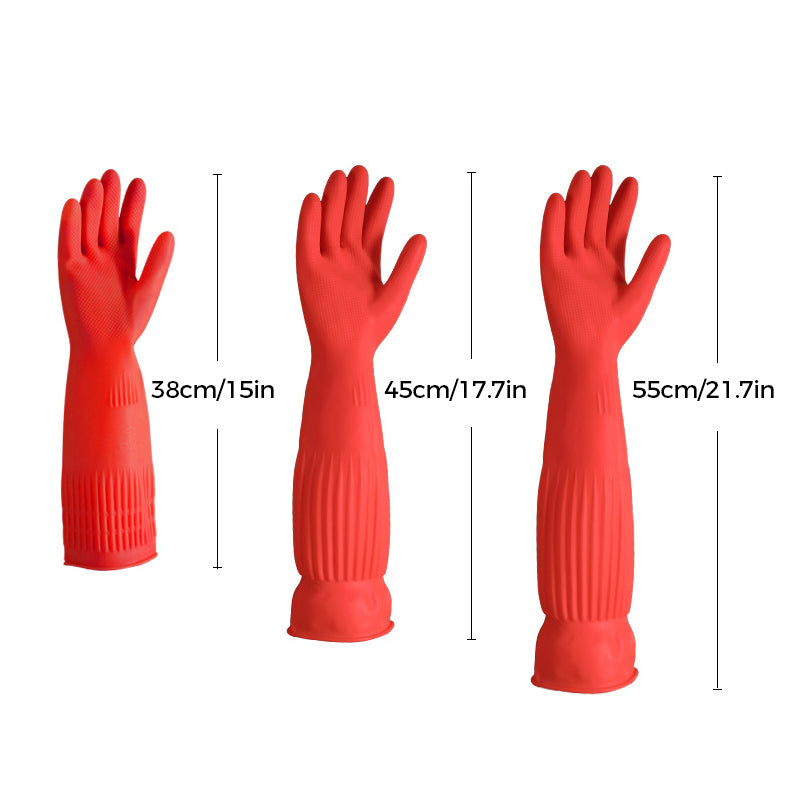 Latex Dishwashing Gloves