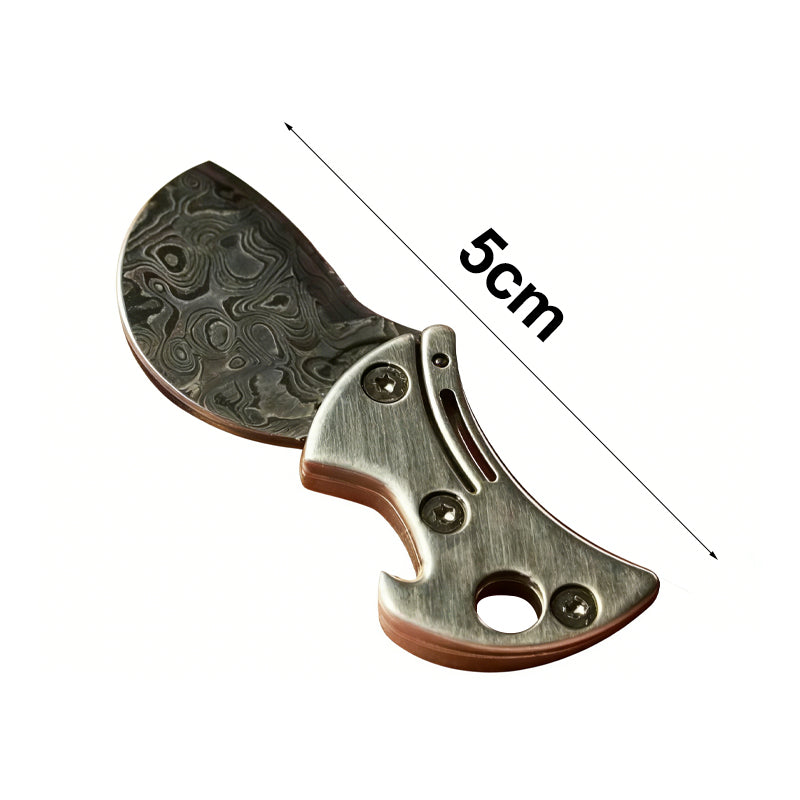 Mini corkscrew and EDC knife