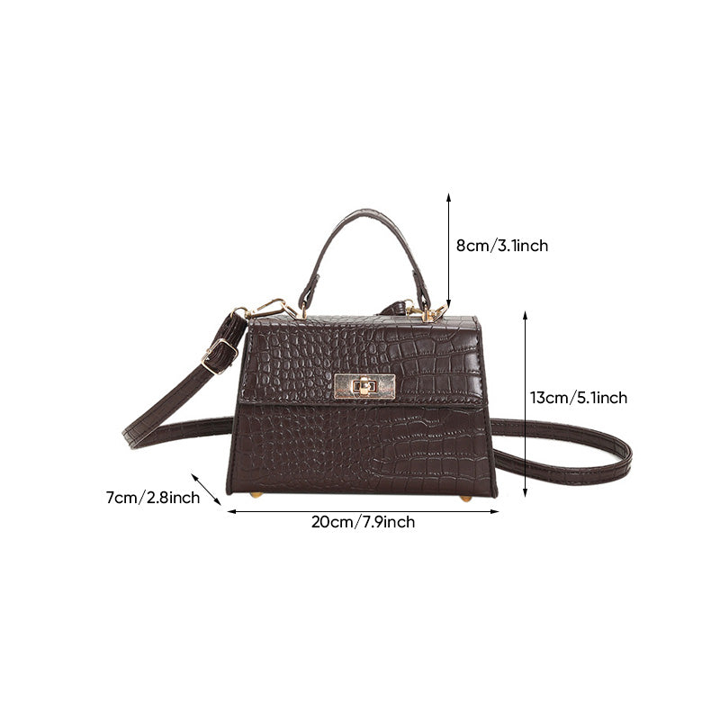 Fashionable Shoulder Crossbody Small Square Bag
