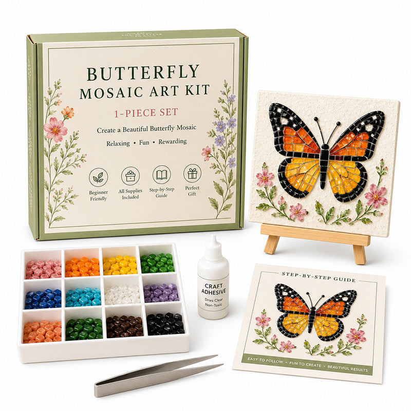 Watering Can Mosaic Art Kit