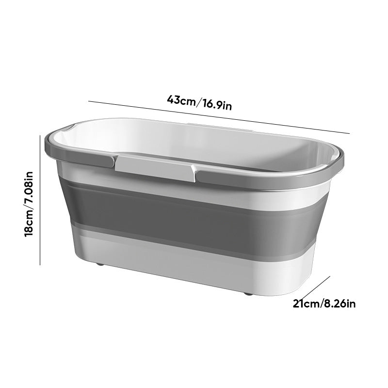 Rectangular Portable Foldable Bucket