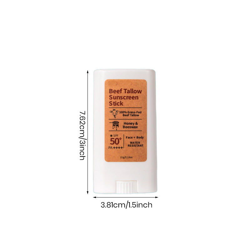 Beef Tallow Sunscreen Organic Stick