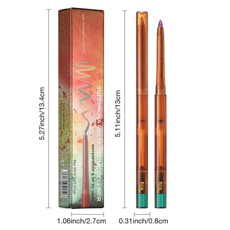 Metallic Multichrome Eyeliner Pencil