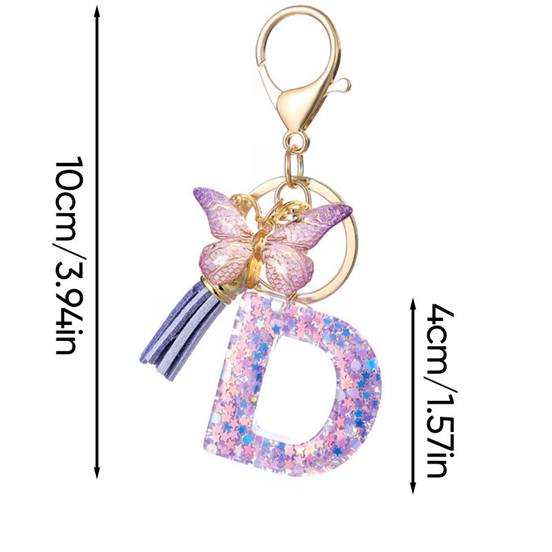 🌼Initial Letter Keychains