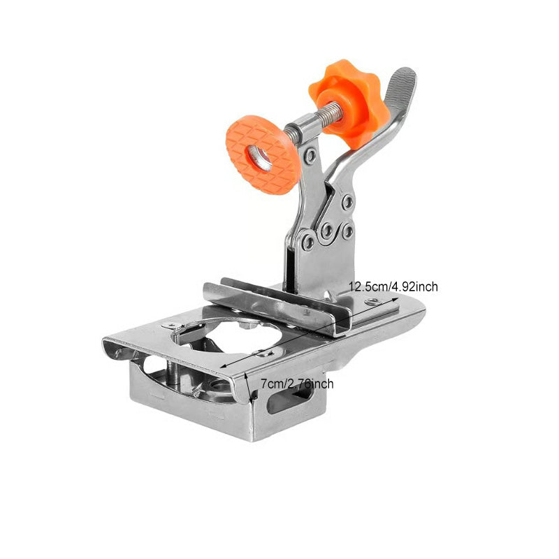 Adjustable hinge hole device