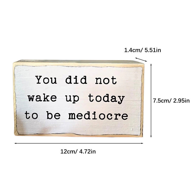 Fun Slogan Decoration