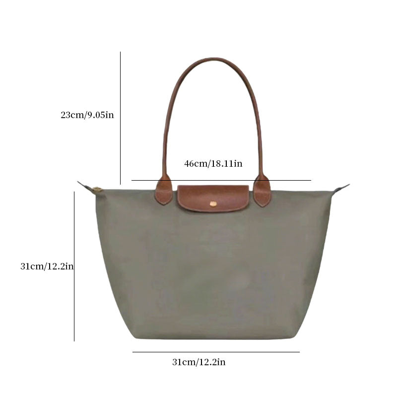 Nylon Dumpling Tote Bag