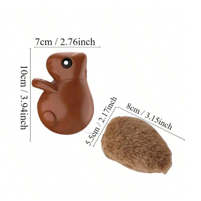 Squirrel Smart Cat Toy