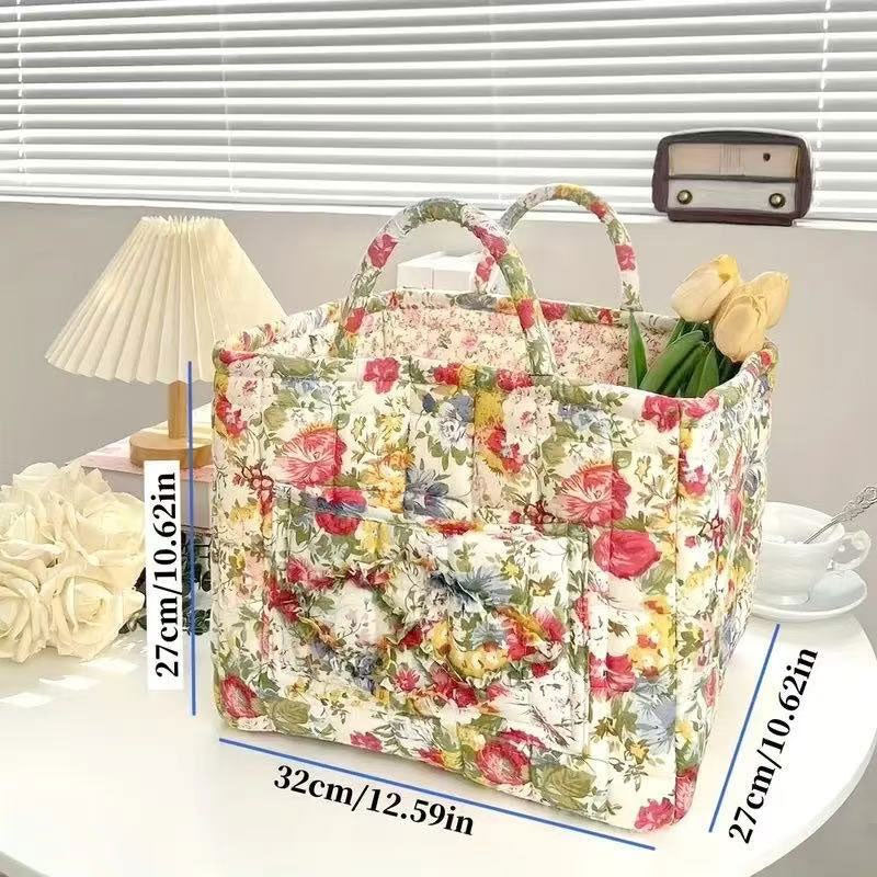 Boho Fabric Storage Basket