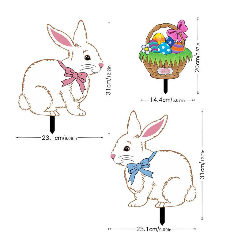 Easter Yard Sign Decoration