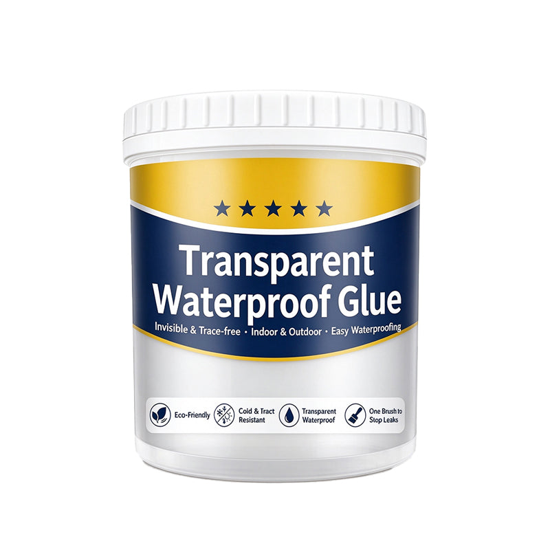Transparent Waterproof Repair Sealant with Brush