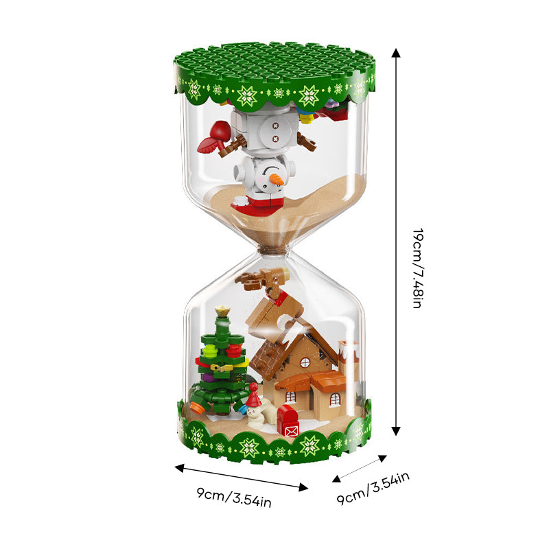 Christmas Hourglass Jigsaw Puzzle