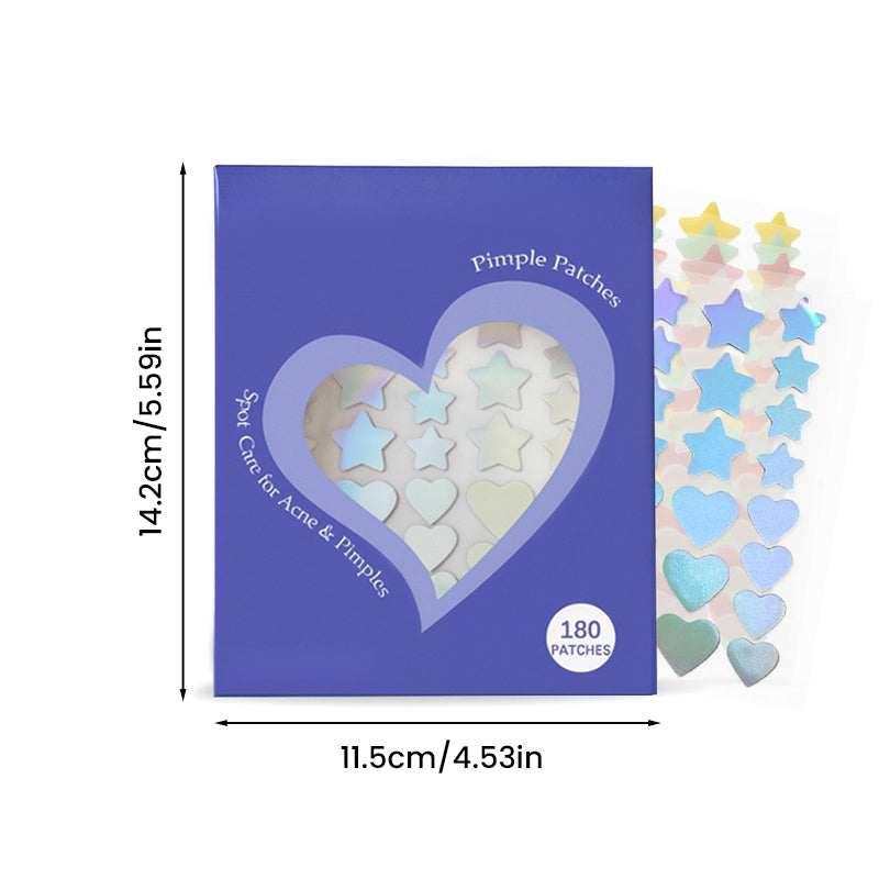 Colourful Hydrocolloid Acne Patches