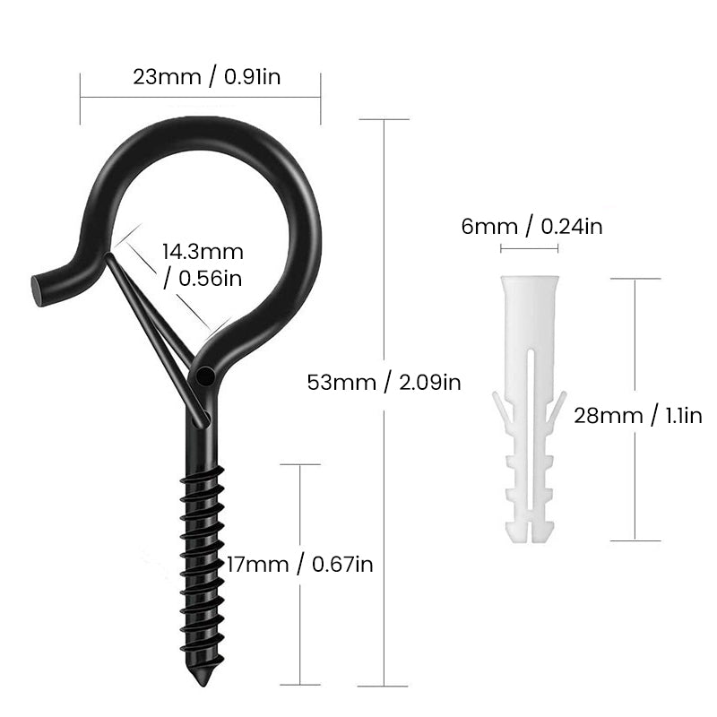 Q-Hook Screw Hook