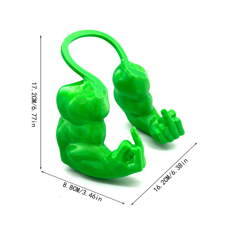 Funny Cat Muscle Arms Toy