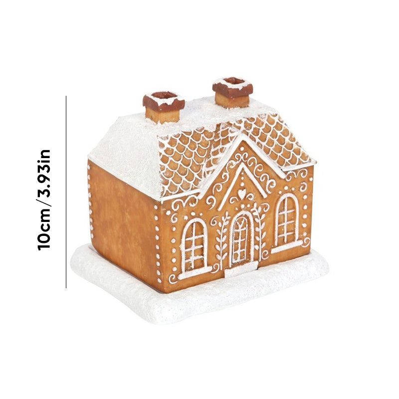 Gingerbread House Incense Cone Burner