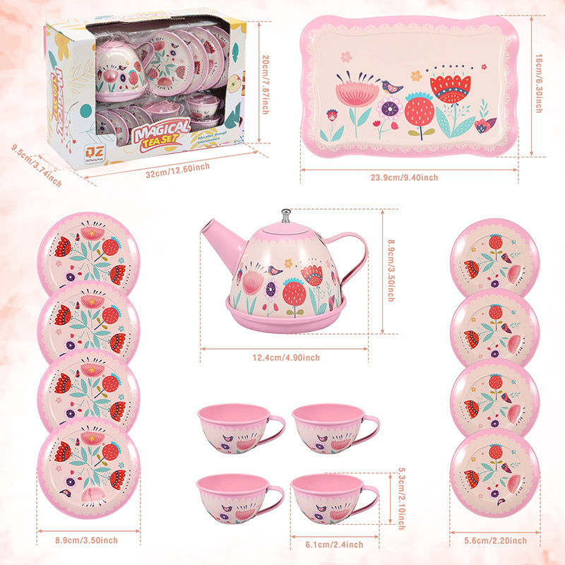 Tinplate Tea Set Toys