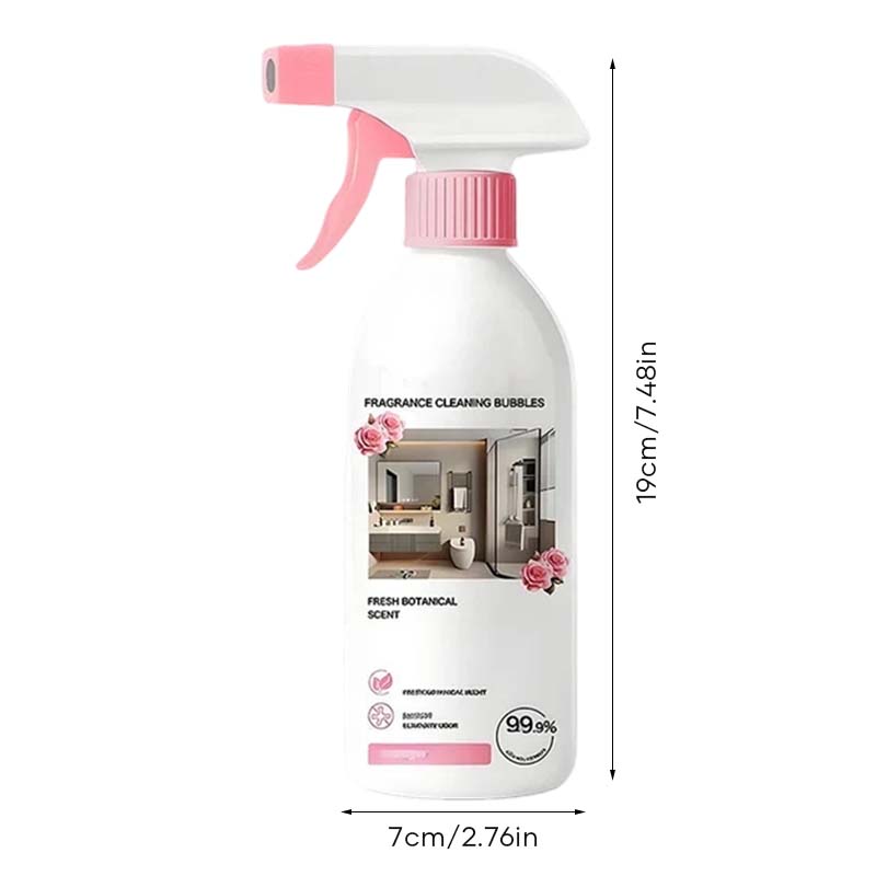 Bathroom Fragrance Bubble Cleaner Spray