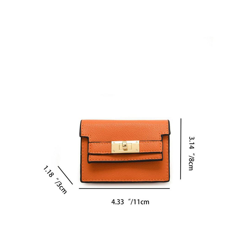 Kylie Designs Leather Small Card Case