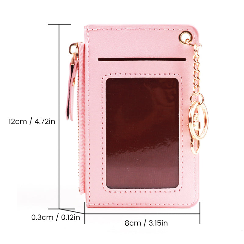 Slim Leather Card Case Holder Wallet