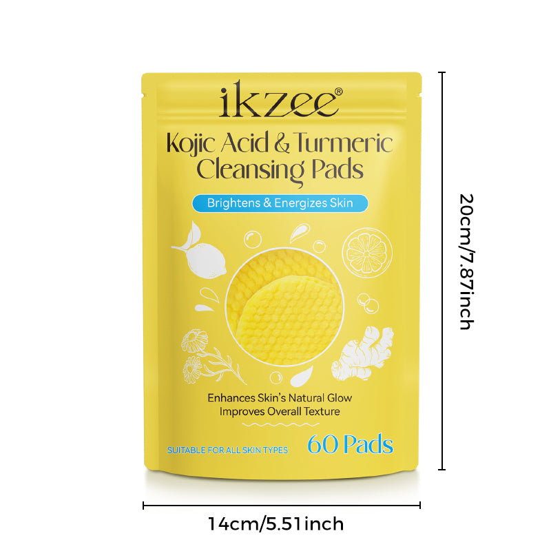 Turmeric Cleansing Exfoliating Pads, Facial Cleansing Skincare