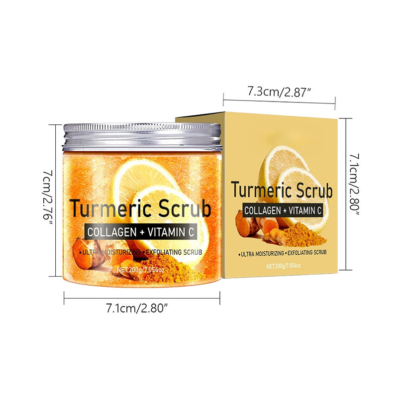 Turmeric Body Scrub Cream