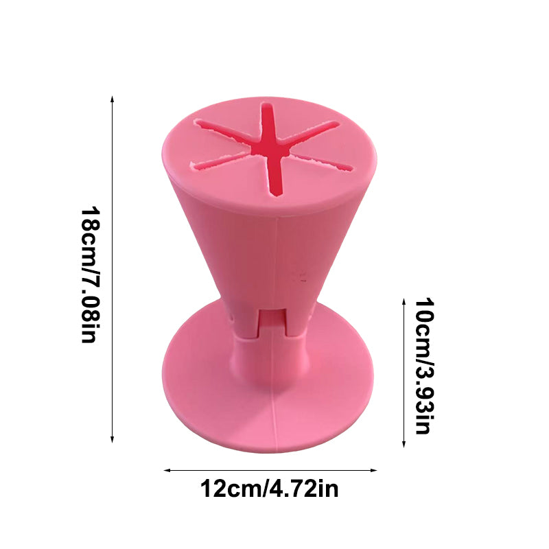 Anti-Tip Nail Polish Holder Stand