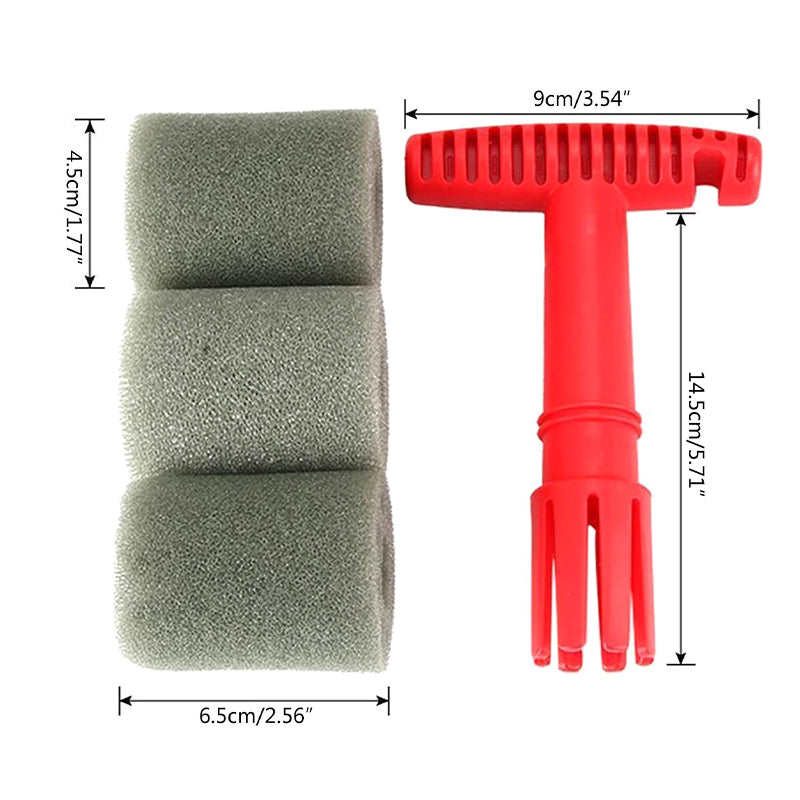 Embedded Nut Cleaning Tool